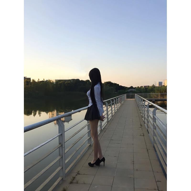 Original Jk Uniform Pure Desire Tight Waist Shirt Long Sleeve Top College Style Pleated Skirt Girls' Two-Piece Suit For Women - Image 4